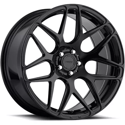 1 Wheel 19  FS01 19x8.5 5x112 Matte Black 25ET 66.6CB (FS0119855xx0R-MB-51225) • $452.99