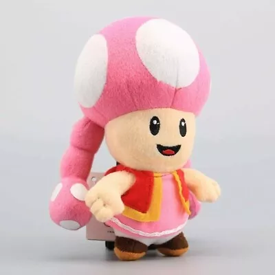 Super Mario Bros 6  Toadette Koopa Plush Toy Doll Toy Stuffed Animal • $11.98