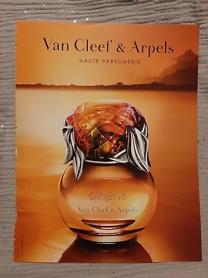 Perfume Paper Advertising. 2010 Ad Van Cleef & Arpels Oriens Perfume • $1.60