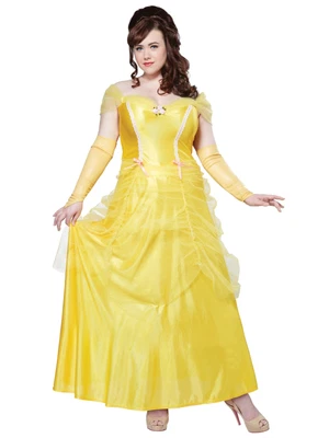 £69.54 • Buy Classic Beauty And The Beast Belle Disney Princess Womens Costume Plus 1XL