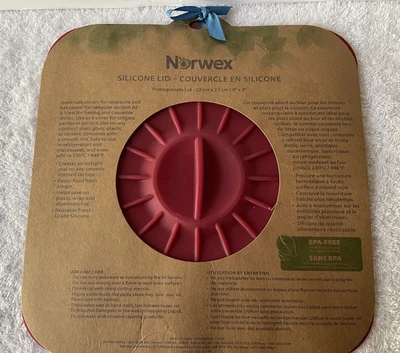 $12 • Buy Norwex Silicone 9 Inch Pot Lid NEW RETIRED ITEM
