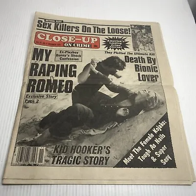 Vintage True Crime Magazine Close Up On Crime November 1978 • $17.99