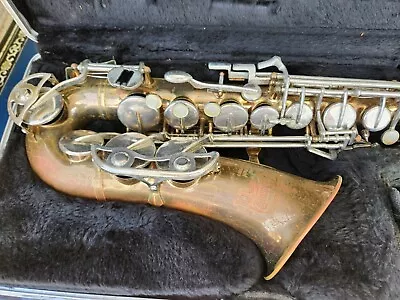 Vintage Selmer Bundy II 2 Alto Saxophone - W/ Hard Case AS IS UNTESTED • $129.99