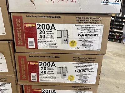 Square D 200 Amp Meter Main • $250