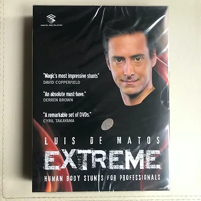 £15 • Buy Magic DVD - Extreme (Human Body Stunts) 4-DVD Set By Luis De Matos