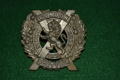The 14th (County Of London) Battalion (London Scottish) Cap Badge • £12.40