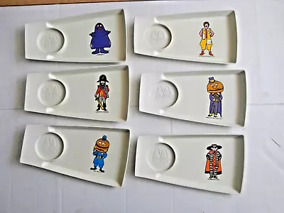 Vintage McDonalds Happy Meal Trays COMPLETE SET OF 6 • $59.99