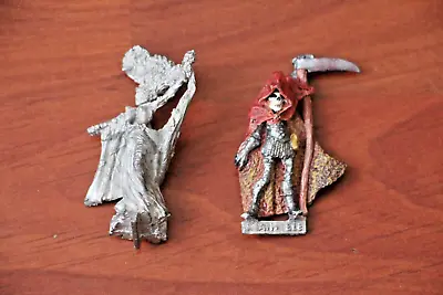 WARHAMMER 1980's METAL LIFE AND DEATH ELEMENTAL FIGURES. • £39.99