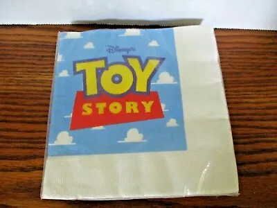 Vintage RARE Toy Story Party Napkins 16 Ct Party Express FACTORY SEALED NOS • £8.43