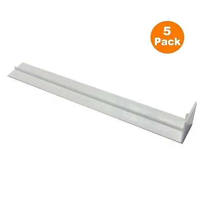 Swish Summit Fascia Board Straight Butt Joint White 300mm Square Edge C235W PK5 • £4