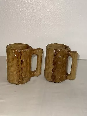 Vintage German Hand Carved Wooden Beer Mug  Beer Stein • $21