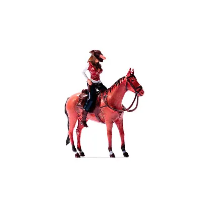  1:64 Model Figures Kits Cowgirl With Horse Lead Soldiers Miniatures Car Display • £24.60