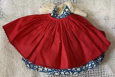 Vintage Tagged Madame Alexander Jo Doll Dress • $15