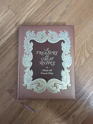 SIGNED 1965 A Treasury Of Great Recipes By Mary & Vincent Price 1st ED / PRINT • $195