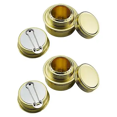 Alcohol Stove Non Slip Heater Brass Furnace Sturdy Adjustable Backpacking Stove • $25.05