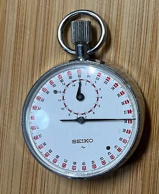 Seiko Vintage Mechanical Stopwatch - Working • $90