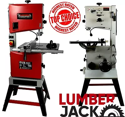 £499.99 • Buy Lumberjack 12” Professional Woodworking Bandsaw Cast Table Fence & Blade 240v