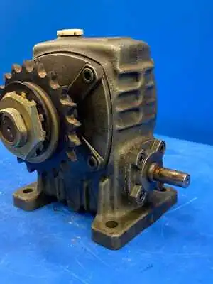 Bellpony Worm Gear Speed Reducer Ratio 1:60 Gray With White Cap • $195.75