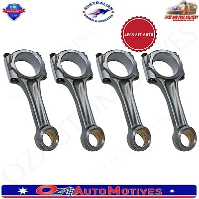 CONNECTING ROD 4M40 8V SOCH FITS MITSUBISHI Pajero V76W SUV 2.8 TD 4WD (V76W) • $351.41