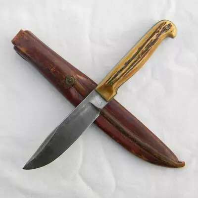 MARBLE'S MSA Rare 1904-1914 Special Hunting Knife Stag Handle Original Sheath • $2899.98