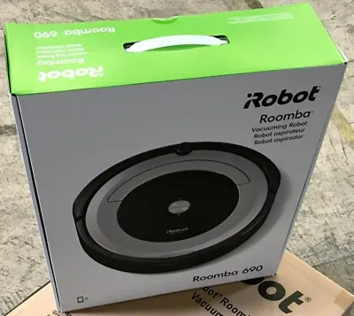 NIB IRobot Roomba 690 Robot Vacuum-Wi-Fi Connectivity • $179.99