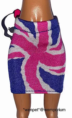 Monster High Viperine Gorgon Londoom Union Jack Skirt Doll Clothes • £4.69