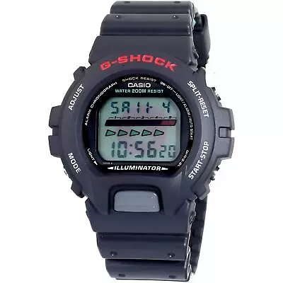 Casio Men's Digital Watch G-Shock Chronograph Black Resin Strap DW-6600C-1VZ • $177.26