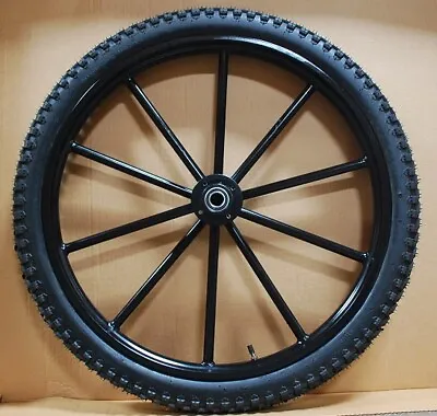 Pair Horse Carriage Rubber Tire For Cart Gig Pneumatic Wheels Rim-Tire 23 -3.00  • $539