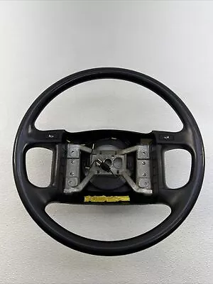 1992-1996 Ford F-150 F-250 Bronco Molded Steering Wheel OEM No Cruise Controls • $69.99