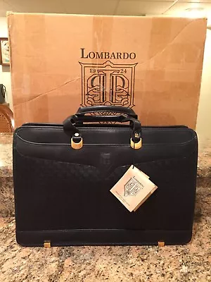 LOMBARDO Veronica Hart Collection Attache Briefcase Rare NOS USA • $1495