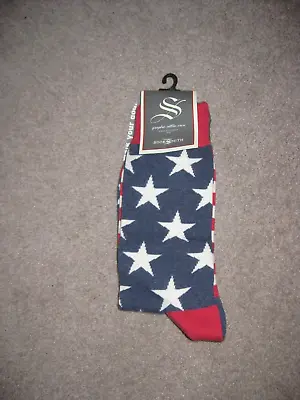 NWT Men's SockSmith American Flag Socks • $12.99