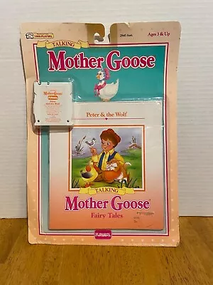 PlaySkool - 1993 Talking Mother Goose Fairy Tales  Peter And The Wolf  Sealed • $25.99