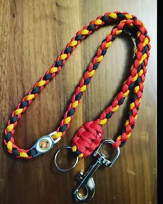 Usmc United States Marine Corps Para-Chain Wallet Keychain Lanyard  • $27