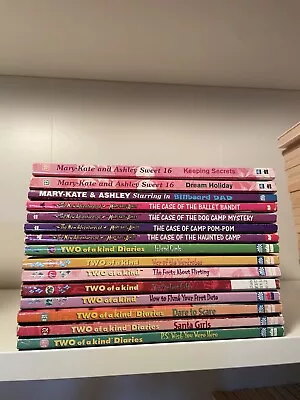 The New Adventures Of Mary Kate And Ashley~ Sixteen~Two Of A Kind~ Lot Of 15 • $23