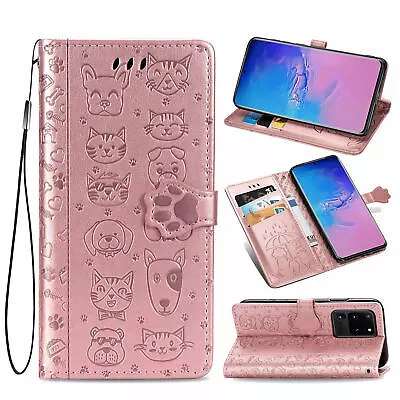 $16.42 • Buy Cute Animal Wallet Leather Case For OPPO Find X2 X3 X5 A74 A54 Realme C21 C3