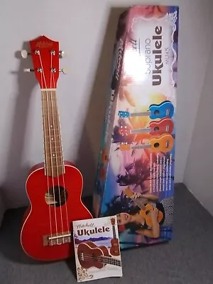 Mitchell Soprano Ukulele Mu-45 Red Brand New In The Box 21  X 7   • $34.99