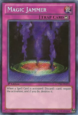 1x Magic Jammer - LCYW-EN153 - Secret Rare - 1st Edition Heavily Played LCYW - L • $3.08