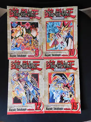 Ju-Gi-Oh! Duelist By Kazuki Takahashi Paperback 1996 - Bundle 4 Books - Manga • £19.99
