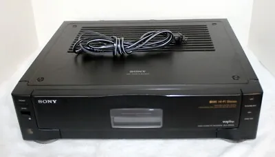 Sony SLV-R1000 Super S-VHS SVHS Player Recorder HiFi Stereo + Cord ~ Powers On • $223.84