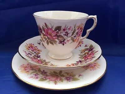 Colclough Bone China Trio Wayside cup Saucer Plate • £8.99