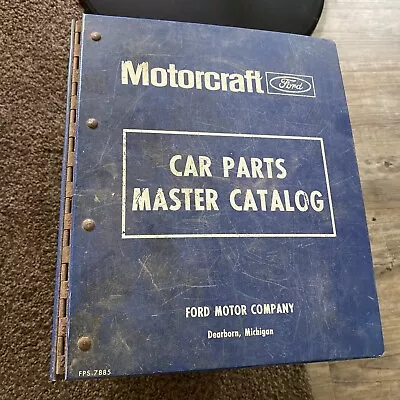 OEM 1980 Mercury Marquis Car Parts Master Catalog By Motorcraft + Ford • $100