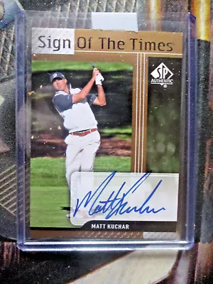 Vtg - PGA TOUR Golf Trading Card - MATT KUCHAR - Sign Of The Times Autograph • $12.50