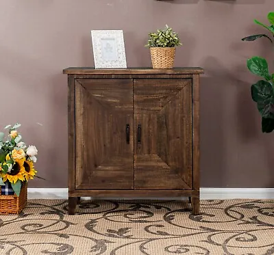 Entryway Cabinet Wooden Style Storage Cabinet Sideboard Display Cabinet Bedroom • $205.99