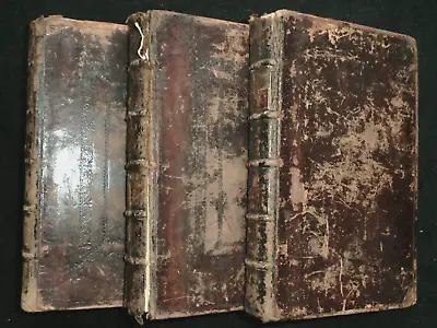 Essays Of Michael Seigneur De Montaigne (1711) Charles Cotton 3 Volume Set RARE • $310.83