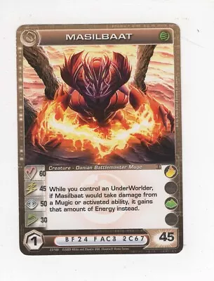 Chaotic Creature Card Danian Masilbaat Min Energy • $1.25