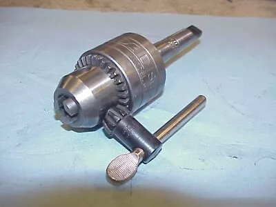 Atlas Craftsman Ridgid Supreme #2 Morse Taper Drill Chuck 0-1/2  Lathe Milling • $39.99