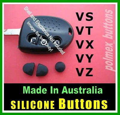 $12 • Buy Repair Holden Commodore VT VX  WH WK WL Remote - 3 Silicone Key BUTTONS 