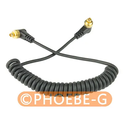 £3.56 • Buy Male To Male FLASH PC Sync Cable For NIKON SC-15 SC-11