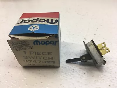 NOS Mopar 3747323 Rear Defroster Switch 1978-1980 Aspen Volare LeBaron Diplomat • $20