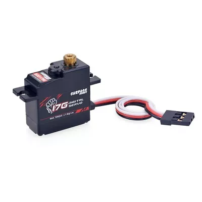 £9.59 • Buy S0017M Micro Mini Servo 17g Metal Gear 1.8KG Digital Servo For RC Plane Boat Car